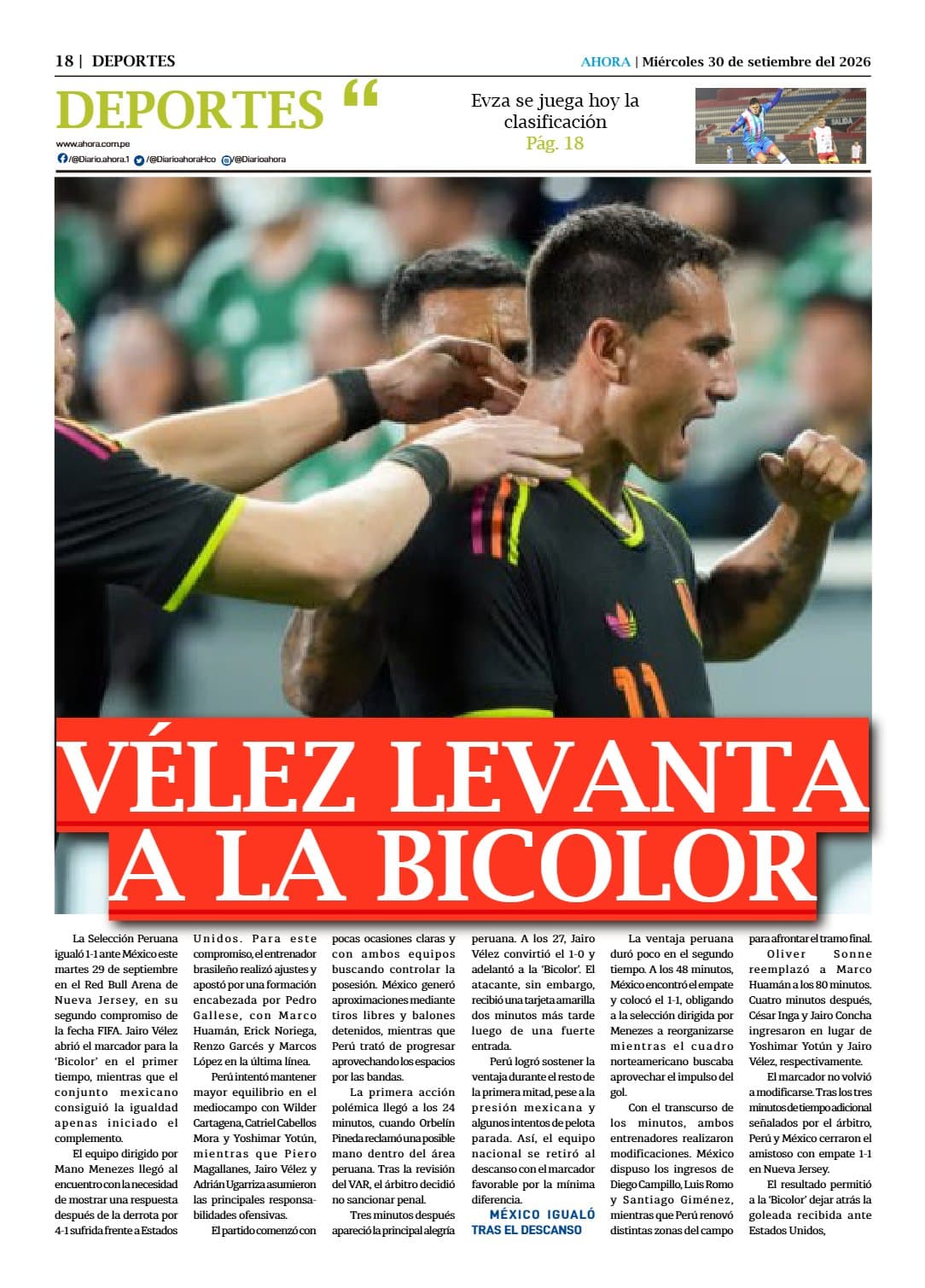 Portada del día