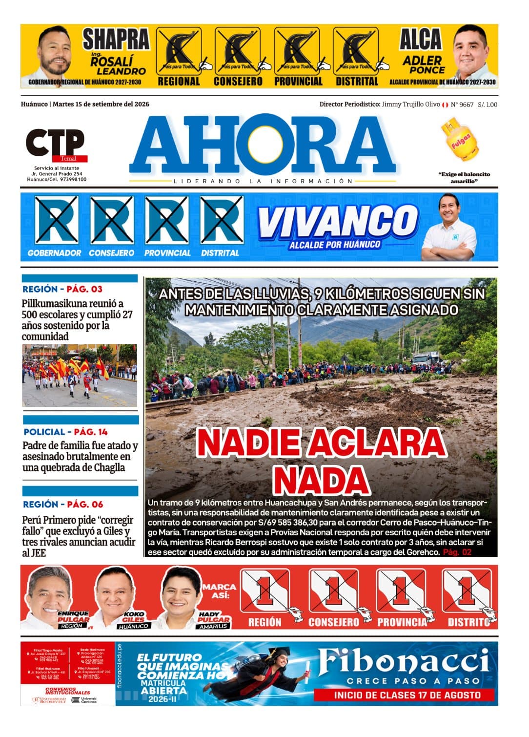 Portada del día