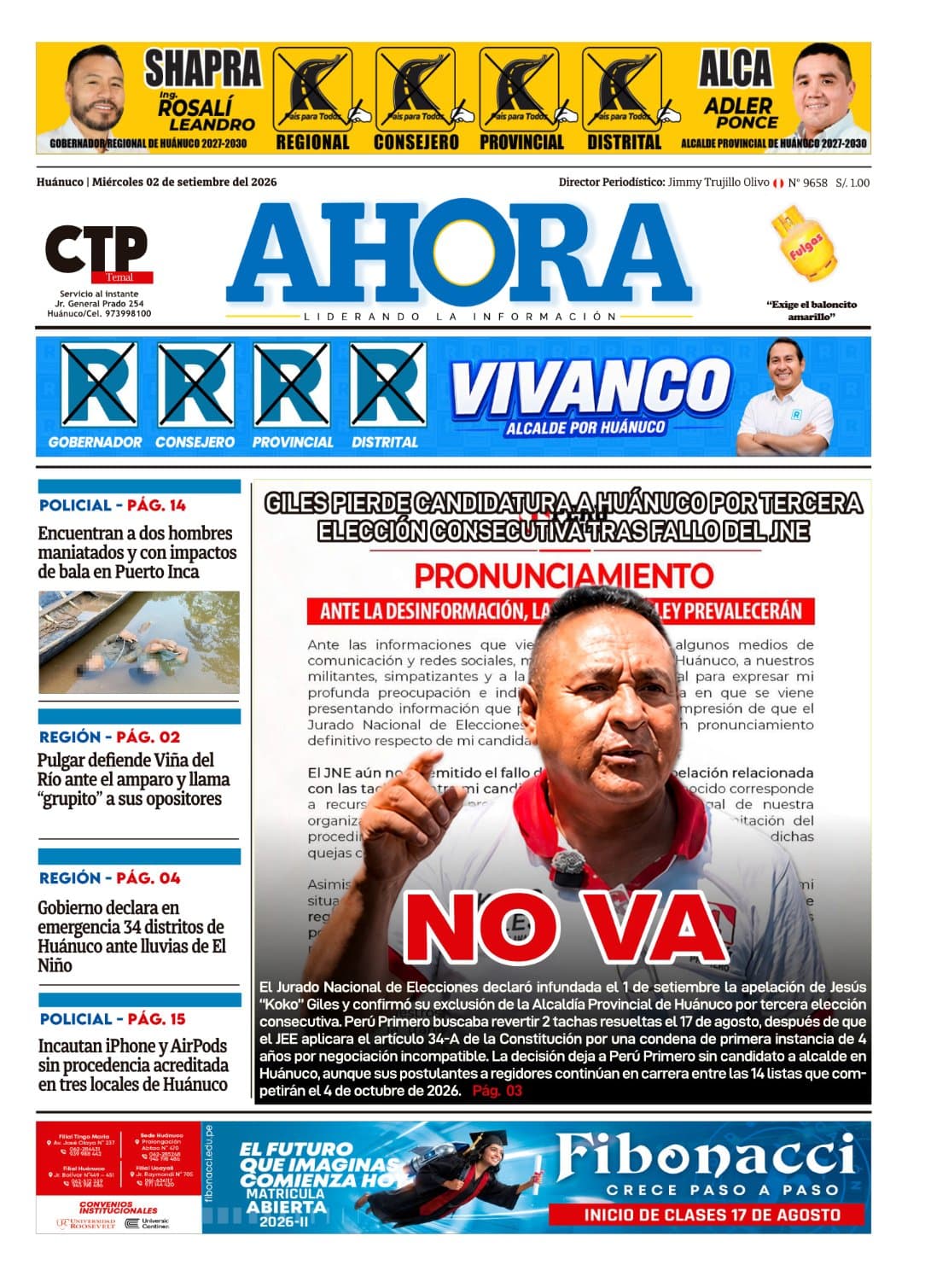 Portada del día
