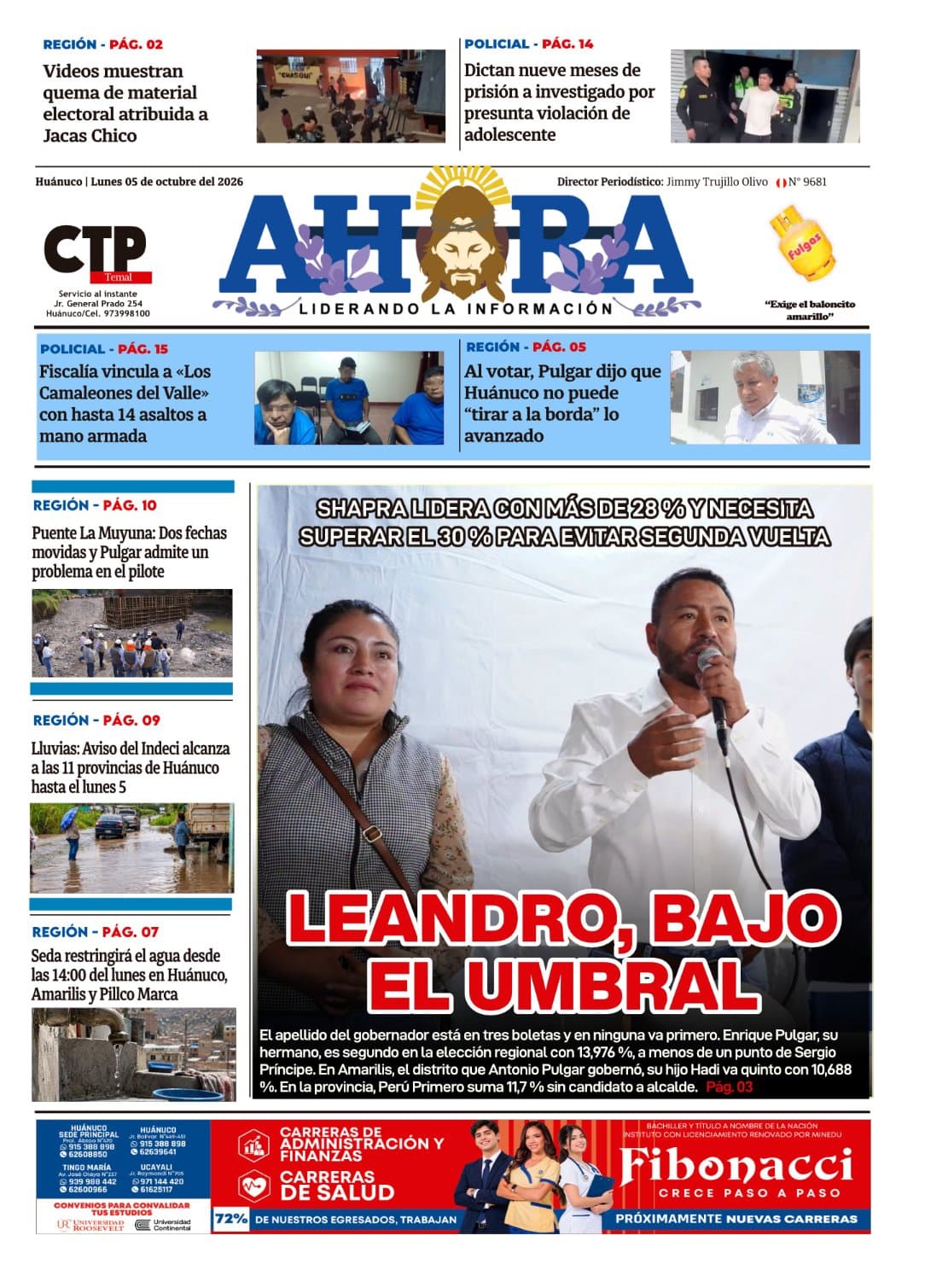Portada del día