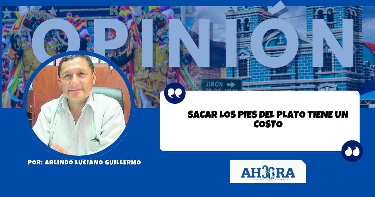 SACAR LOS PIES DEL PLATO TIENE UN COSTO