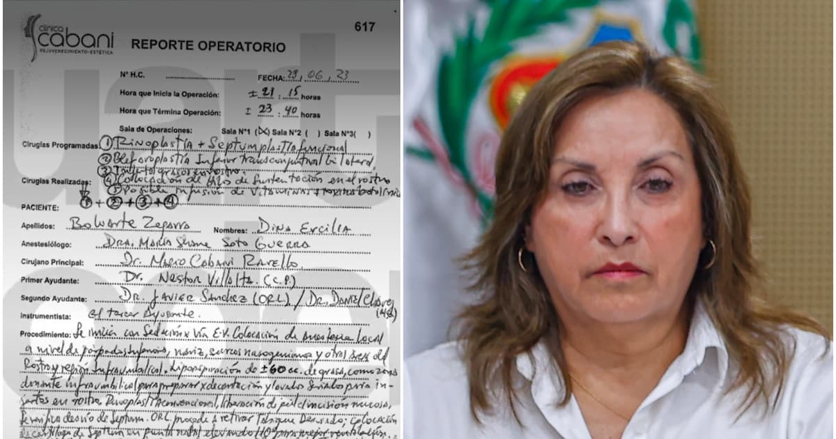 Conflicto de versiones entre Dina Boluarte y el doctor Cabani ¿Hay repercusiones penales