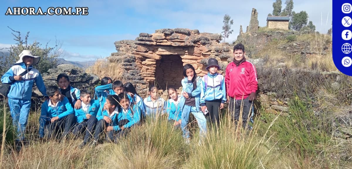Estudiantes de Chavinillo buscan defender zona arqueológica "Mazur"