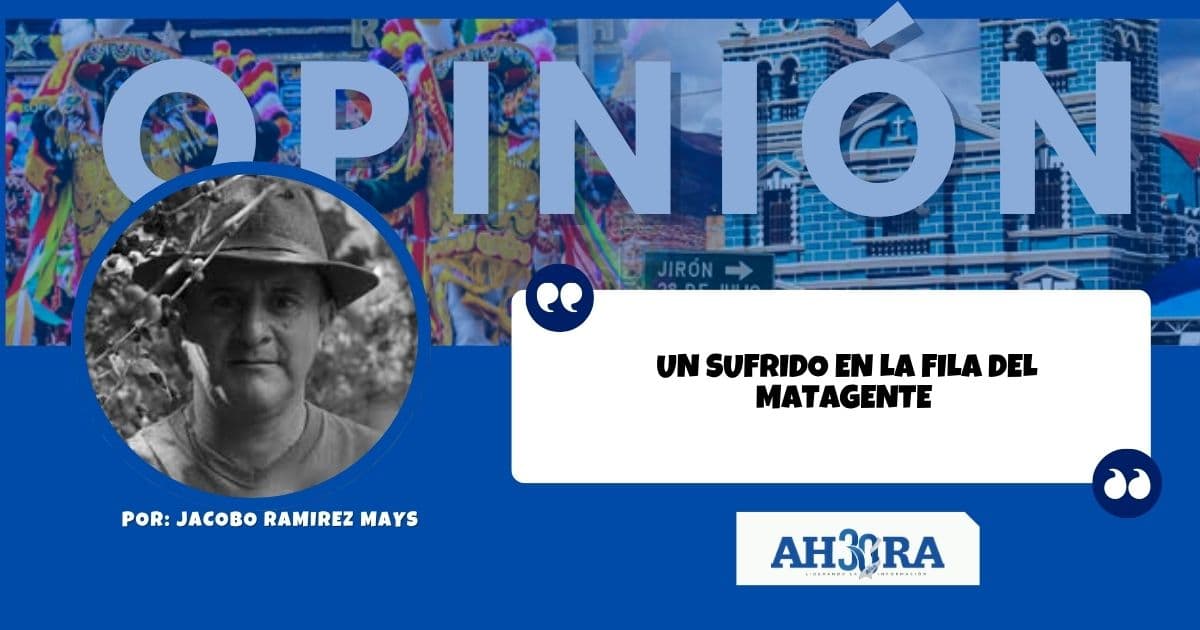 UN SUFRIDO EN LA FILA DEL MATAGENTE