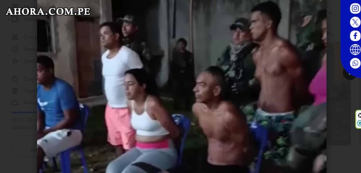Megaoperativo en Tocache desmantela a la organización criminal 'Los Gallegos'