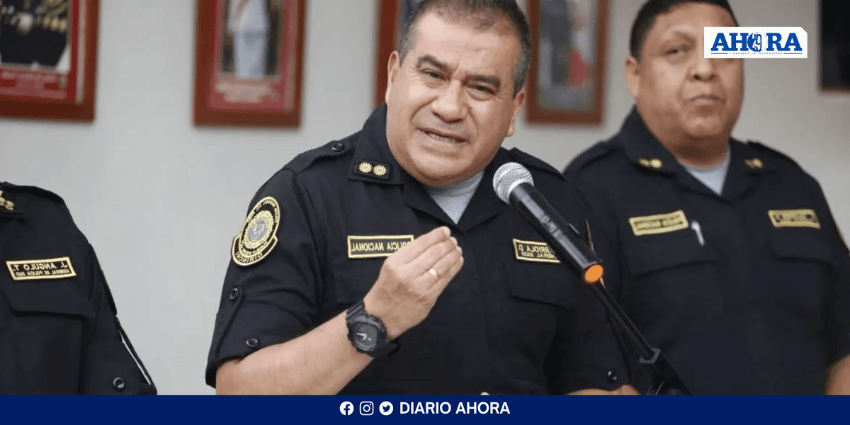 General Arriola se retracta tras polémica comparación de la seguridad en Perú y El Salvador