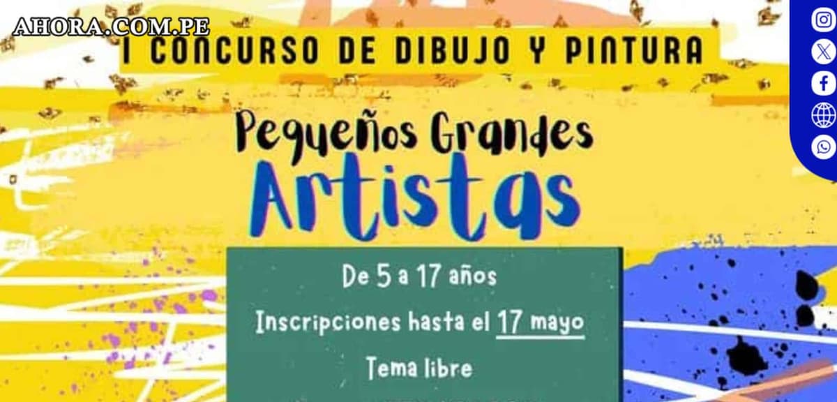 Muñay Maki Galería organiza I concurso de dibujo y pintura "Pequeños Grandes Artistas"