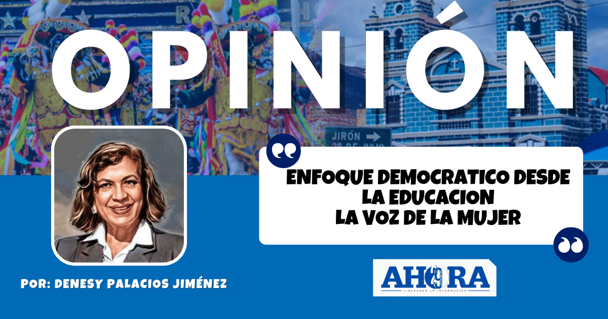 ENFOQUE DEMOCRATICO DESDE LA EDUCACION