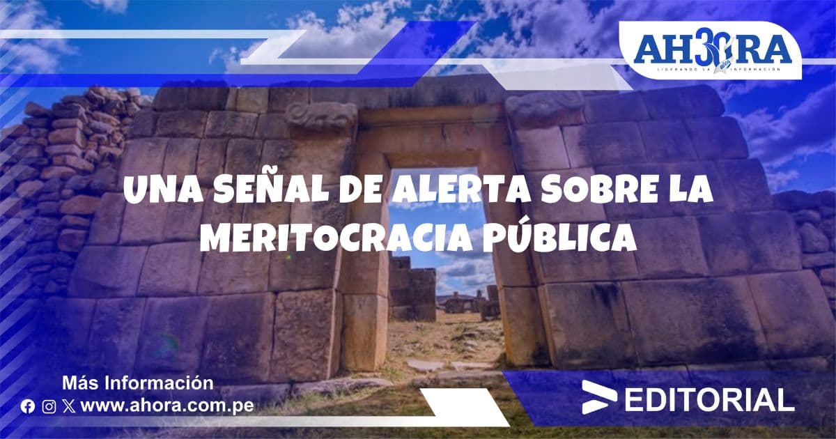 Una señal de alerta sobre la meritocracia pública