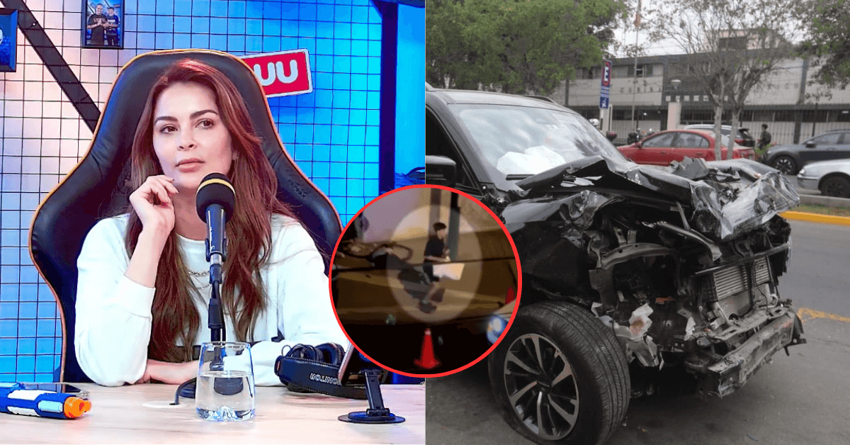 Captan a joven robando de camioneta de Laura Spoya tras accidente