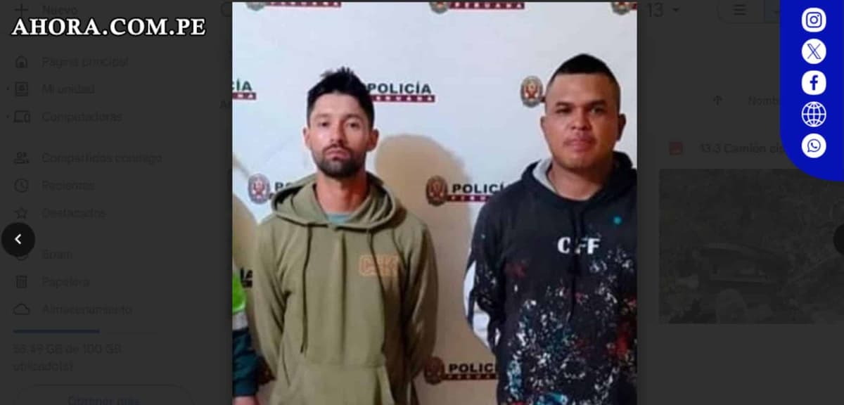 Capturan a colombianos tras extorsionar a ciudadano con préstamos “gota o gota”