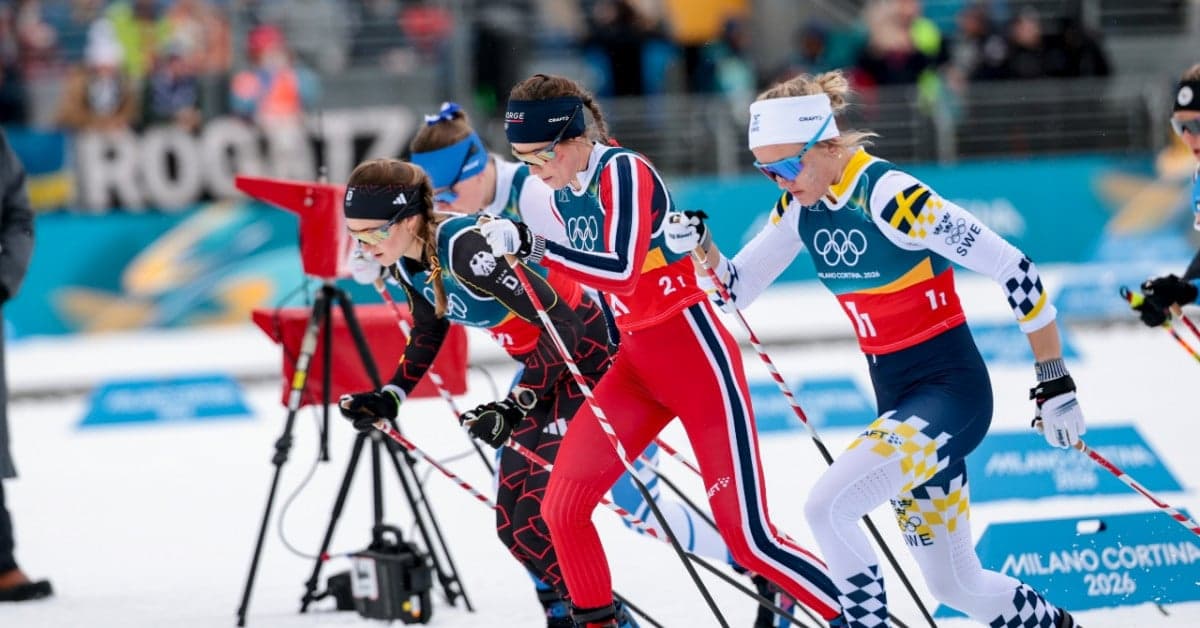 Juegos 2026: Noruega se impone en esquí, Suecia tropieza, Francia novena