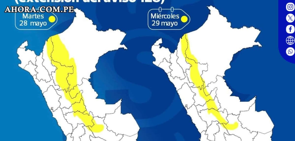 Friaje en la selva: temperaturas diurnas bajarán hasta 24 °C