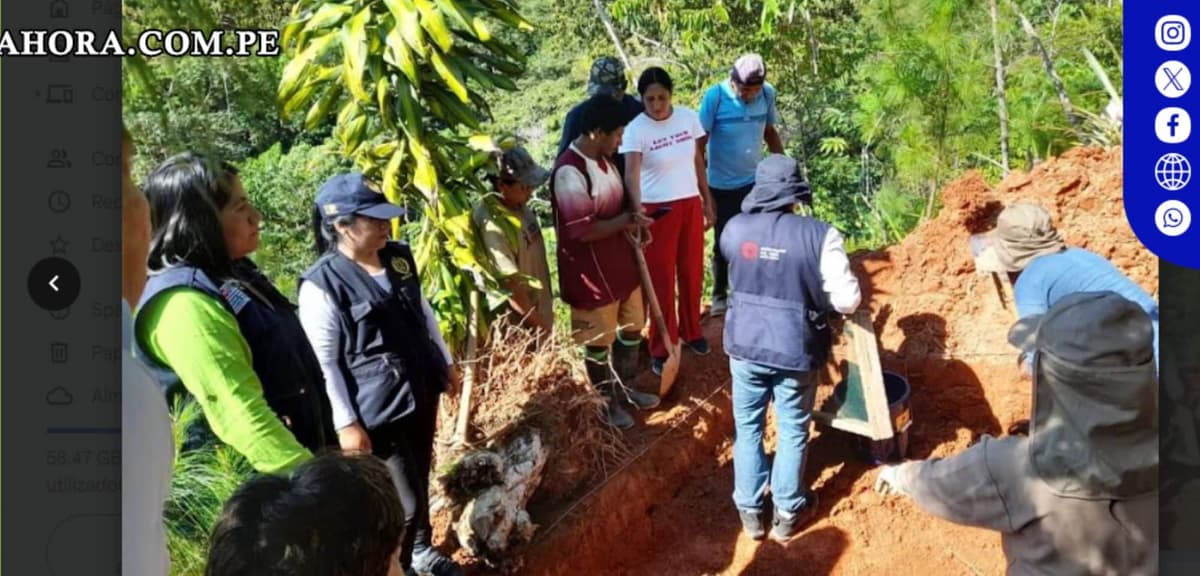 Descubren restos de hermanas víctimas de la violencia política en Huánuco