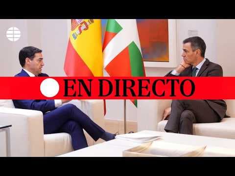 Sánchez y Pradales en rueda de prensa conjunta