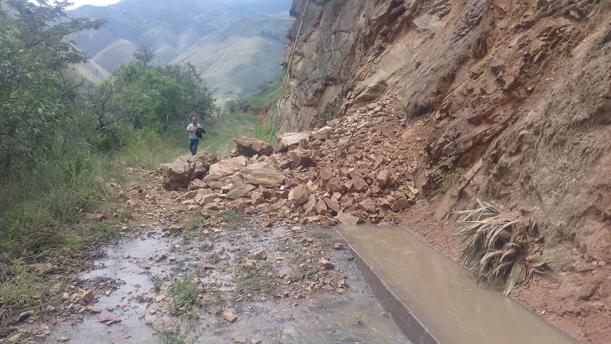 Crisis por canal colapsado desata ultimátum al gobernador Pulgar en Marabamba