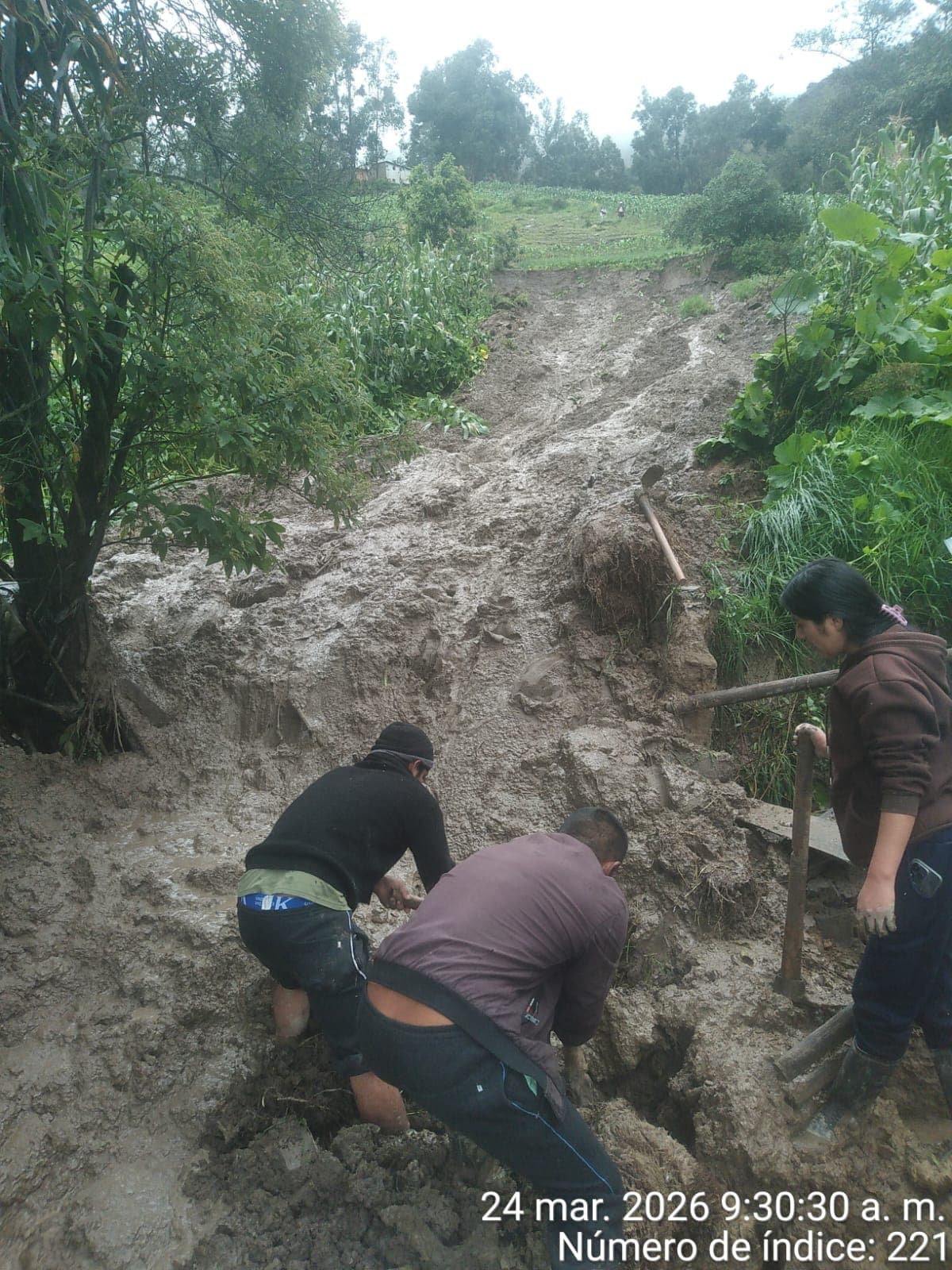 Marambuco en emergencia: Lluvias arrasan decenas de viviendas y cultivos, mientras damnificados esperan ayuda