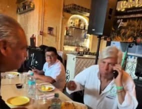 Tensión política en Trujillo: exministro César Sandoval increpa con insultos a Fernando Olivera en restaurante