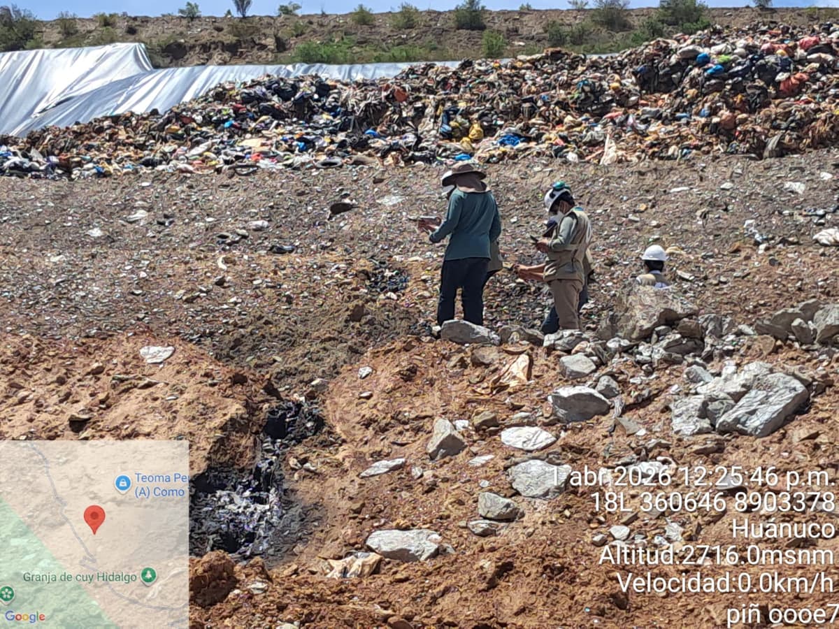 Alerta: Fiscal ambiental advierte que Chilipampa podría operar como botadero informal y no como relleno sanitario