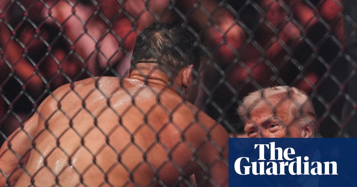 Trump y Rubio ven UFC en Miami: fracasan diálogos con Irán