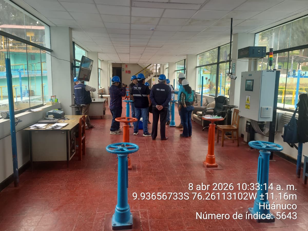 Denuncias por presuntas irregularidades en el agua llevan a la Fiscalía a intervenir Seda en Huánuco