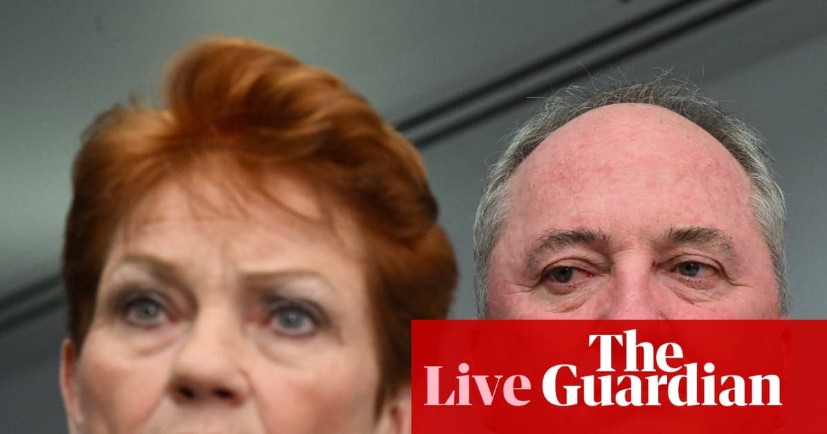 Australia: Joyce defiende 'redención'; Hanson despidió violador; ministros dimiten