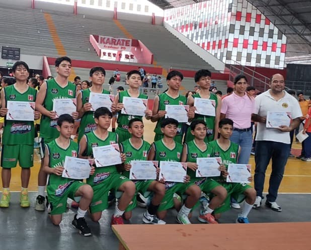 Huánuco destaca en básquet U14 en Chiclayo