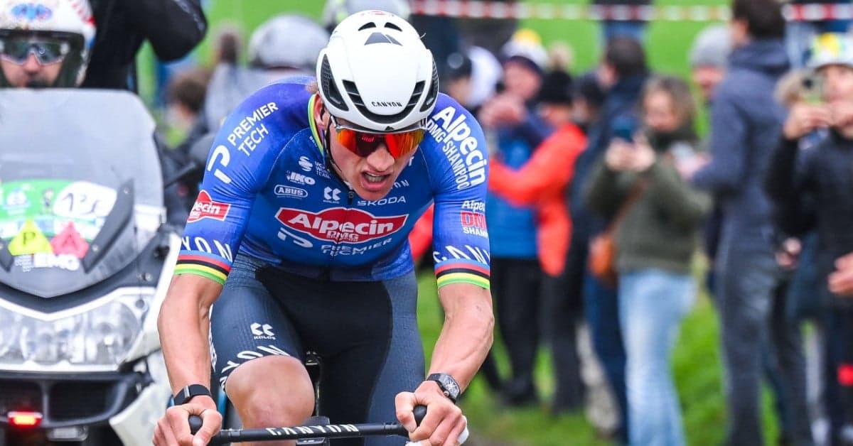 Van der Poel busca récord histórico en el Tour de Flandes