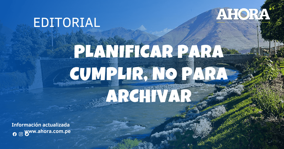 Planificar para cumplir, no para archivar