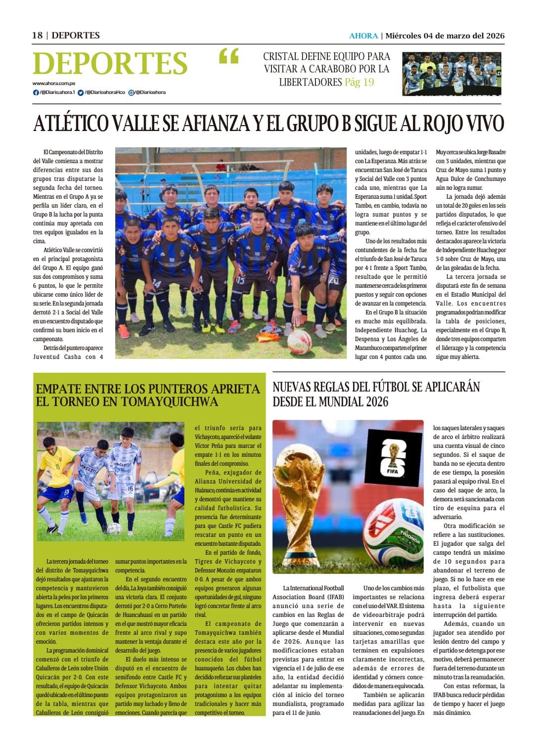 Portada del día