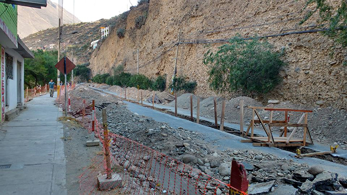 Recién el dos de julio se  normalizará tránsito a Cayhuayna