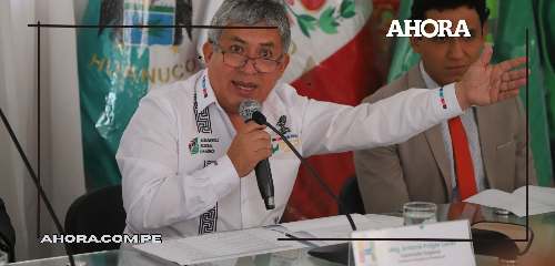 Gorehco asegura 35 millones de soles para proyectos de agua y desagüe en cuatro provincias de Huánuco