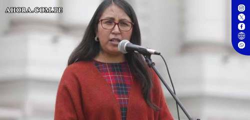 Ruth Luque pide la renuncia del ministro de Educación