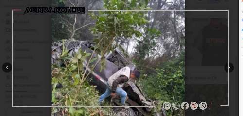 Camioneta con pasajeros se precipita a abismo de 400 metros en Cholon