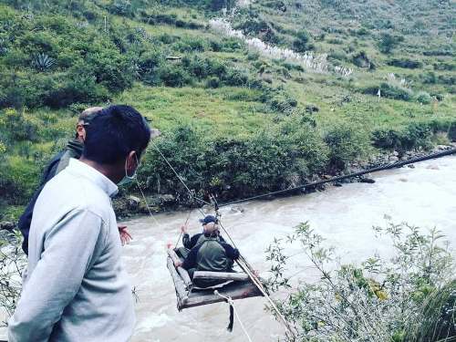 Joven que cayó al río Chaupihuaranga hace 18 días, continúa desaparecido