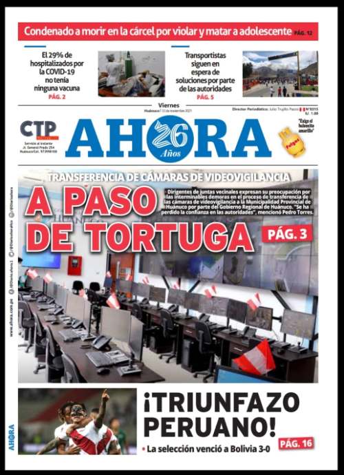 Edición Digital Diario Ahora 12/11/2021
