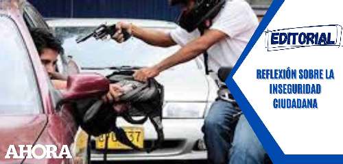 Reflexión sobre la inseguridad ciudadana