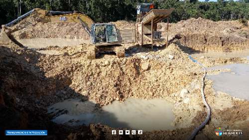 Solo 18 de 253 mineros son formales y cuentan con autorización en Puerto Inca
