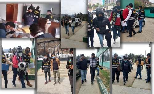 Alcalde y otras diez personas fueron capturadas por presuntos vínculos con Movadef