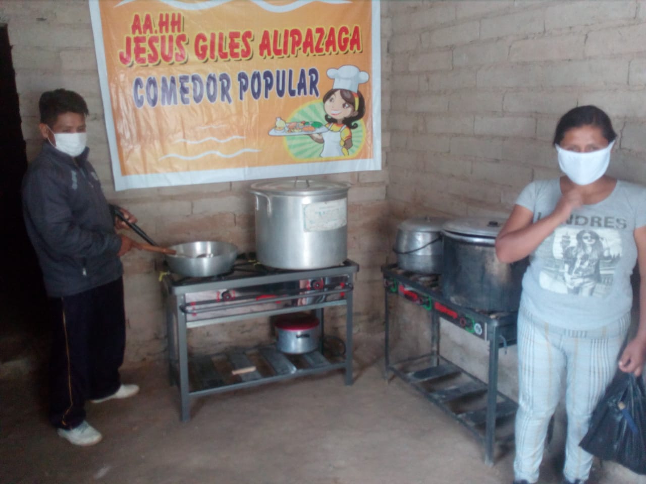 Comedor popular requiere víveres para familias vulnerables