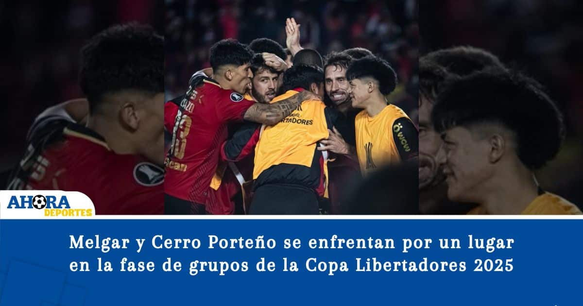 Melgar y Cerro Porteño se enfrentan por un lugar en la fase de grupos de la Copa Libertadores 2025
