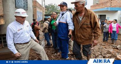 Ministro de Vivienda Durich Whittembury buscará se declare en emergencia Amarilis, Llicua y San Luis