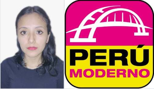 Araceli Meza candidata diputada 2026 con el partido Perú Moderno
