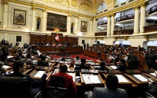 Congreso votará mañana eliminación de inmunidad parlamentaria
