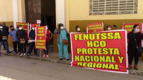 Protestan contra la Diresa por incumplimiento de acuerdos