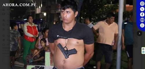 Rondas campesinas de Puerto Inca capturan a presunto sicario