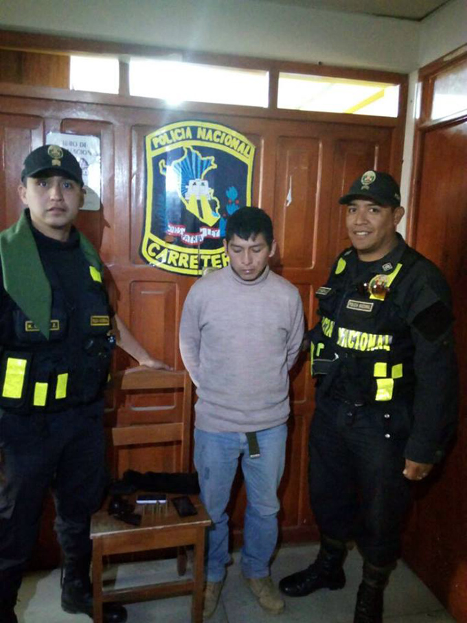 Detienen a presunto  asaltante de carreteras