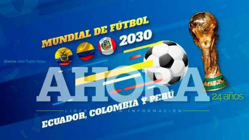 Ecuador propone a Perú y Colombia organizar en Mundial 2030