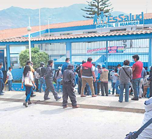 Colegios profesionales de Huánuco piden intervención del Minsa