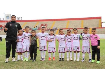 Niños de Tingo María destacaron en el Nacional Sub-6 de “Creciendo con el Fútbol”